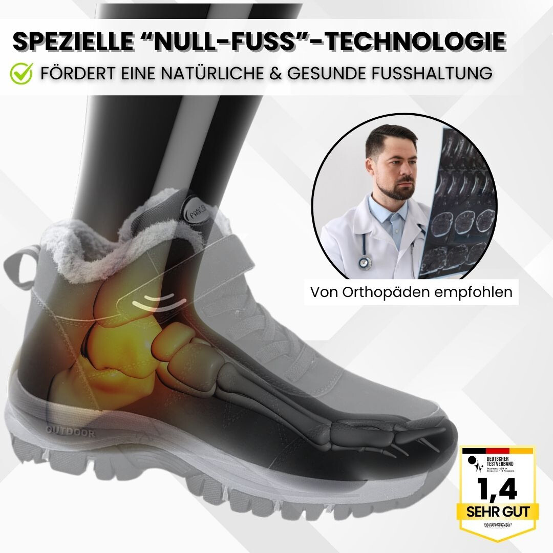 OrthoPflege Stiefel™ - ergonomischer & schmerzlindernden Komfortschuh